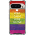 Keep Calm Love Is Love Pixel 9/9 Pro Clear Case